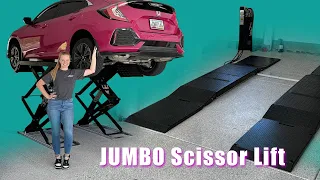 Installing a Car Lift in my Home Garage | Nussbaum Jumbo 7