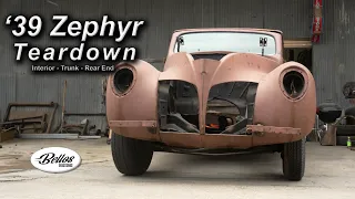 1939 Lincoln Zephyr Teardown