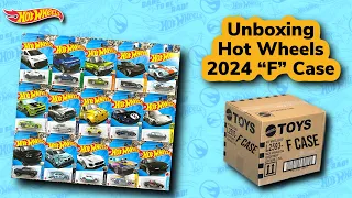 Hot Wheels F Case Unboxing for 2024 (US Case)