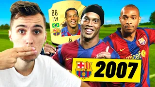 DOKÁŽE BARCELONA z ROKU 2007 VYHRÁT LIGU MISTRŮ DNES?! 😰😱 EXPERIMENT ve FIFA 23