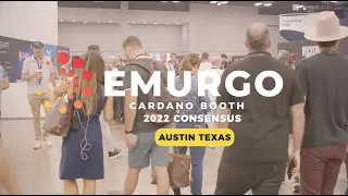 EMURGO at the Cardano Consensus 2022 Booth