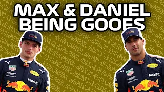 MAX Verstappen and DANIEL Ricciardo being GOOFS for 8 MINUTES STRAIGHT