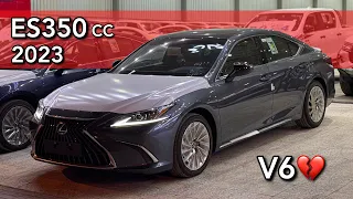 وداعية لكزس ES350 CC 2023 ممكن يكون اخر انتاج للمحرك الكبير 6 سلندر ويستبدل بالهايبرد