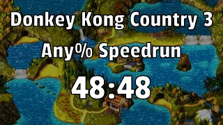 Donkey Kong Country 3 Any% Speedrun in 48:48