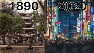 Evolution of Tokyo 1890 - 2020