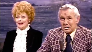 Lucille Ball interview on Johnny Carson Tonight Show - 1975