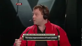 Frank Caliendo on Mike and Mike ESPN 2 3 2012