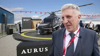 На выставке МАКС-2019 показали вертолет «Ансат» в люксовой версии Aurus