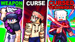 First To Become The STRONGEST in Jujutsu Kaisen Minecraft Wins!