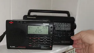 TECSUN PL-660 & Panasonic GX-500 and 225 khz - radio Polska