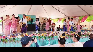 Kids Dance Performances for Lao New Year 2024 Wat Lao Salt Lake Buddharam