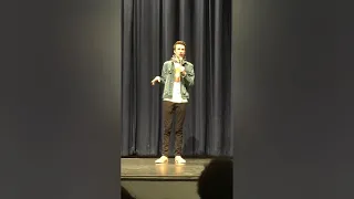 Teenage comedian destroys heckler and crowd loses it! (2:20)