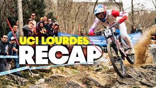 Best Downhill Runs from Lourdes | UCI DH World Cup 2022