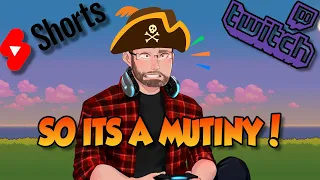 ITS A MUTINY! - Sea Of Thieves #Shorts