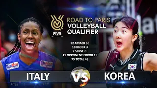 Italy vs Korea | Women's OQT 2023