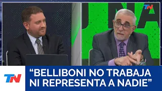 "Belliboni no trabaja ni representa a nadie": Ricardo Canaletti