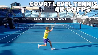 Alexander Zverev Court Level Practice + Slow Motion | 2022 (4K 60FPS)