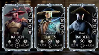 MK Mobile - Diamond Raiden Team With MK11 Raiden