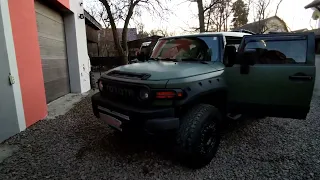 Toyota FJ Cruiser Off-road переоборудование, установка комфортных сидений