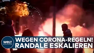 CORONA-ESKALATION: Tränengas und Wasserwerfer! Randale wegen der Covid19-Maßnahmen setzen sich fort