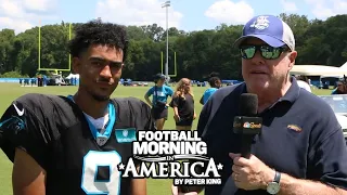 Panthers QB Bryce Young living in the moment | Peter King Training Camp Tour 2023 | NFL on NBC