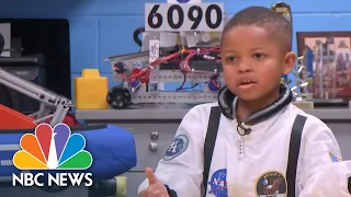 Meet The 7-Year-Old Space Expert With Out-Of-This-World Dreams | NBC Nightly News