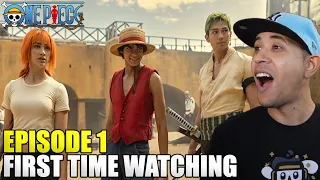 First Time Watching One Piece 1x1 Reaction | "Romance Dawn" | Netflix Live Action