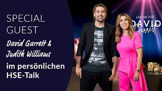 Star-Geiger David Garrett & Judith Williams im persönlichen HSE-Talk