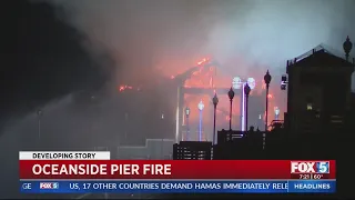 Oceanside Mayor Esther Sanchez on Pier Fire