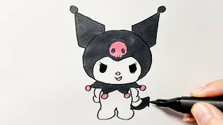 How to Draw Kuromi