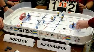 Table Hockey. Moscow Cup 2013. Borisov-A.Zakharov. Game 6
