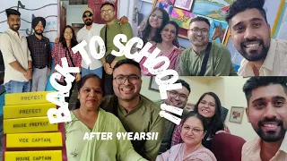 Vlog-10 Back to School ❤️🥰 after 9 years 🫶got emotional 🥹 #nostalgic #school #schoolmemories