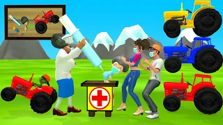 Scary Teacher 3D Baby Zombie vs Hulk - Nick and Tani meet a Pervert  Doctor Tractor Funny Animation