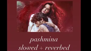 Fitoor - Pashmina (slowed + reverb) | Amit Trivedi