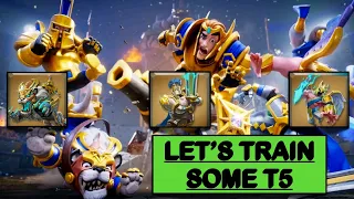 Lords Mobile -  LET'S TRAIN SOME T5 TROOPS!🔔