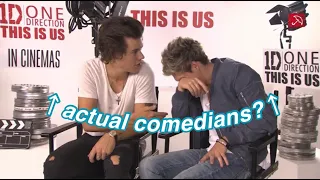 niall & harry being comedians for 4 minutes straight
