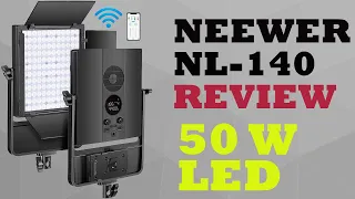 Neewer NL 140 LED Lighting Panel Review , Affordable LED light panel for Youtube and Photography.