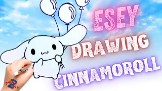 How to Draw Cinnamoroll from Squishmallows | Easy Step-by-Step Cinnamoroll Drawing Guide