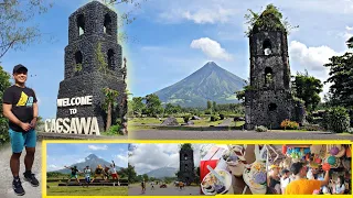 Cagsawa Ruins Park and The Majestic View of Mayon Volcano || Albay Bicol Philippines 🇵🇭