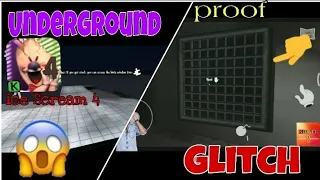 Ice Scream 4 How To Get Underground (Glitch) || Ice Scream 4 Glitch || Ice Scream 4 Walkthrough
