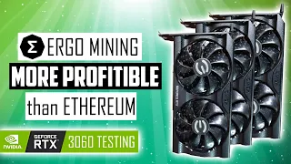 ERGO Mining More Profitable than ETHEREUM? Geforce RTX 3060 Hashrate Testing