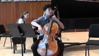 Barber Sonata for Cello and Piano, Opus 6, Adagio