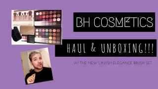 BH COSMETICS REVIEW / HAUL / UNBOXING with the NEW Lavish Elegance brush set