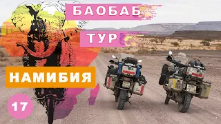 Баобаб тур. Намибия. Мое большое путешествие на мотоцикле по Африке часть 17