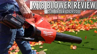 Milwaukee M18 Fuel Dual Battery Blower Review | Model 2824-20