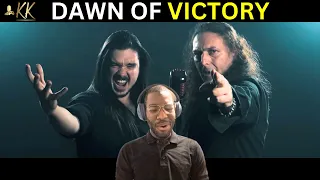 Reacting to Dan Vasc and Fabio Lione's Powerful Performance in "Dawn of Victory"