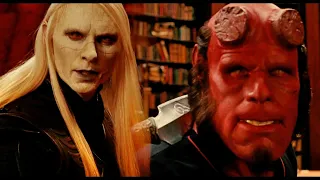 Hellboy vs Prince Nuada - All Fights from Hellboy: The Golden Army