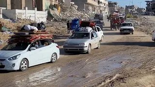 People flee Rafah ahead of expected Israel ground assault | Raw video