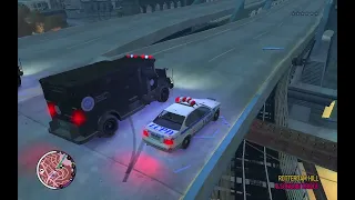 GTA IV TBoGT Huge hospital shootout +six star escape