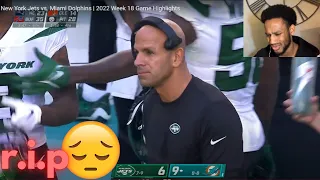 Disappointed Jets Fan REACTS to New York Jets vs. Miami Dolphins | 2022 Week 18